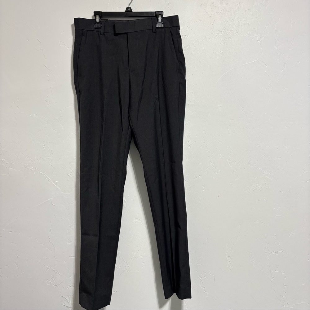 H&M Men's Slim Fit Dress Pants Slacks Charcoal Gray Size 30R NWT NEW